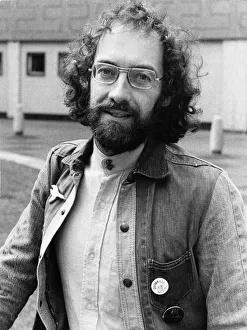 Poet Roger McGough who appears on BBC television in 'In Vision' May 1974 Poet Roger McGough who appears on BBC television in 'In Vision' May 1974