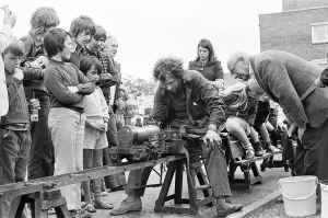 Poole Hospital Garden Fete, Nunthorpe, Middlesborough, Summer 1976 Poole Hospital Garden Fete, Nunthorpe, Middlesborough, Summer 1976