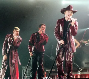 Pop group Boyzone, May 1999 In concert at Glasgow SECC Pop group Boyzone, May 1999 In concert at Glasgow SECC