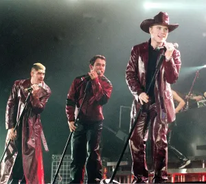 Pop group Boyzone May 1999 In concert at Glasgow SECC Pop group Boyzone May 1999 In concert at Glasgow SECC