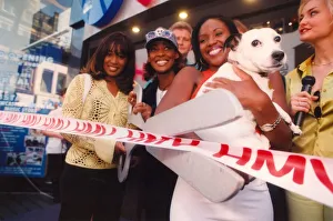 Pop group Eternal opens the new HMV store on Northumberland Street Pop group Eternal opens the new HMV store on Northumberland Street