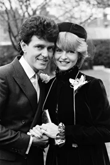 Pop singer Alvin Stardust marries actress Lisa Goddard and the registry office in Wood Pop singer Alvin Stardust marries actress Lisa Goddard and the registry office in Wood