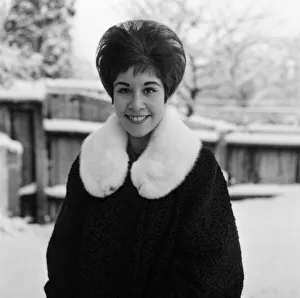 Pop singer Helen Shapiro pictured in London. 1st January 1062 Pop singer Helen Shapiro pictured in London. 1st January 1062
