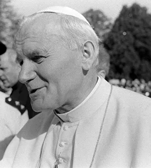 Pope John Paul II during his visit to Britain in 1982 Pope John Paul II during his visit to Britain in 1982