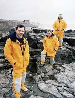 The Porthcawl Lifeboat crew Left to right: Stuart Roberts, Senior Helmsman The Porthcawl Lifeboat crew Left to right: Stuart Roberts, Senior Helmsman