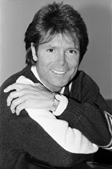 Portrait of Cliff Richard. 27th March 1985 Portrait of Cliff Richard. 27th March 1985