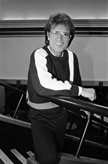 Portrait of Cliff Richard. 27th March 1985 Portrait of Cliff Richard. 27th March 1985