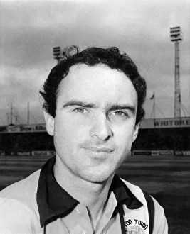 Portrait of Luton Town player John Aston. July 1975 P017191 Portrait of Luton Town player John Aston. July 1975 P017191