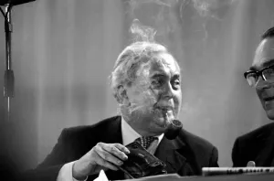 Prime mInister Harold Wilson during a debate on the Common Market Prime mInister Harold Wilson during a debate on the Common Market