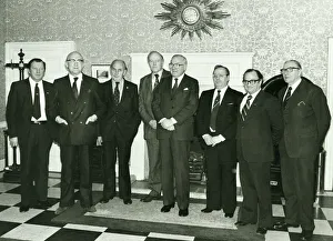 The Prime Minister James Callaghan seen here in 10 Downing Street with the TUC Leadership The Prime Minister James Callaghan seen here in 10 Downing Street with the TUC Leadership