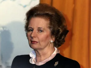 Prime Minister Margaret Thatcher at the London Foundry in Blackfriars October Prime Minister Margaret Thatcher at the London Foundry in Blackfriars October