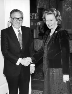 Prime Minister Margaret Thatcher seen here with former National Security Adviser Prime Minister Margaret Thatcher seen here with former National Security Adviser