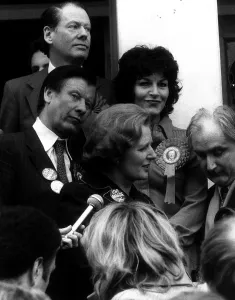 Prime Minister Margaret Thatcher toured South London and met Eric Morley Conservative Prime Minister Margaret Thatcher toured South London and met Eric Morley Conservative