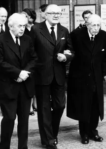 Three former Prime Ministers Harold Wilson James Callaghan Three former Prime Ministers Harold Wilson James Callaghan