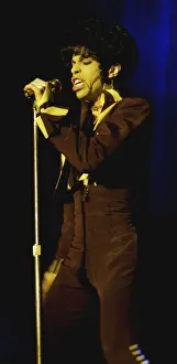 Prince American Singer now known as Symbol singing at the National Exhibition Centre in Prince American Singer now known as Symbol singing at the National Exhibition Centre in