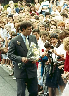 Prince Andrew, The Duke of York seen here at Northallerton Prince Andrew, The Duke of York seen here at Northallerton