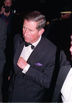 Prince Charles arrives at the Ritz, October 1995 Prince Charles arrives at the Ritz, October 1995