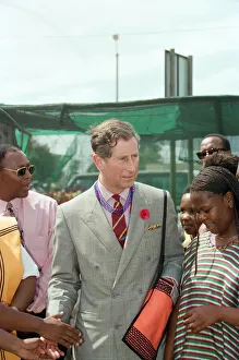 Prince Charles in Cape Town on the last day of his tour of Southern Africa Prince Charles in Cape Town on the last day of his tour of Southern Africa