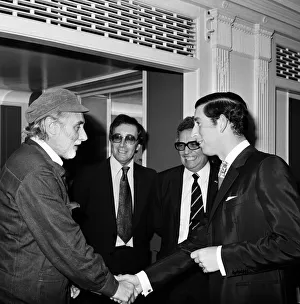 Prince Charles dines with The Goons at The Dorchester, London Prince Charles dines with The Goons at The Dorchester, London