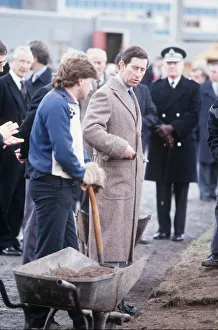 Prince Charles in Easterhouse Scotland meeting locals 1987 Glasgow Prince Charles in Easterhouse Scotland meeting locals 1987 Glasgow
