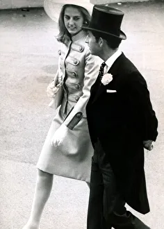 Prince Charles escorts an unidentified lady at Ascot day three Prince Charles' Prince Charles escorts an unidentified lady at Ascot day three Prince Charles'