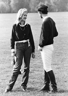 Prince Charles with former girlfriend Jane Ward May 1978 Prince Charles with former girlfriend Jane Ward May 1978