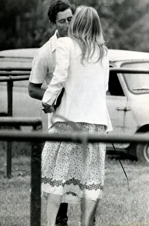 Prince Charles with girls at Windsor Polo match Prince Charles' Prince Charles with girls at Windsor Polo match Prince Charles'