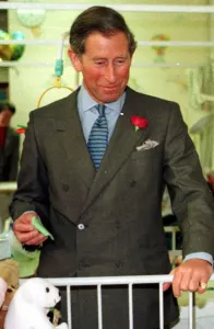 Prince Charles during a hospital visit in Bristol 1998 With Thomas Venn Prince Charles during a hospital visit in Bristol 1998 With Thomas Venn