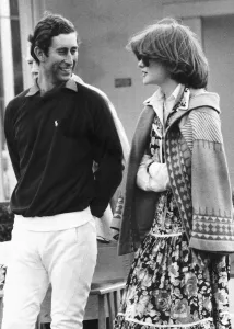 Prince Charles with Lady Sarah McCorquodale (nee Spencer), older sister of Diana Prince Charles with Lady Sarah McCorquodale (nee Spencer), older sister of Diana