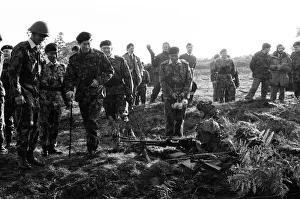 Prince Charles meets Gurkhas and watches army demonstrations at Stanford, Norfolk Prince Charles meets Gurkhas and watches army demonstrations at Stanford, Norfolk