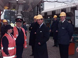 Prince Charles meets police and London Ambulance service workers February 13 after they Prince Charles meets police and London Ambulance service workers February 13 after they