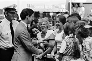 Images Dated 11th March 1979: Prince Charles pictured during his visit to Australia. March 1979