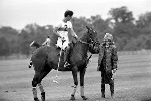 Prince Charles plays polo at Windsor. June 1977 R77-3449-001 Prince Charles plays polo at Windsor. June 1977 R77-3449-001
