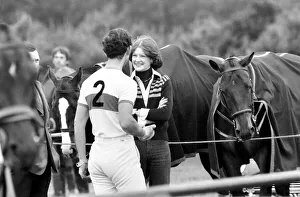 Prince Charles. Polo at Windsor with girlfriend Lady Sarah Spencer Prince Charles. Polo at Windsor with girlfriend Lady Sarah Spencer