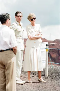 Prince Charles, Prince of Wales and Diana Princess of Wales during their official to Prince Charles, Prince of Wales and Diana Princess of Wales during their official to