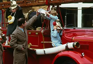Prince Charles Prince of Wales January 1988 playing with Prince William Prince Charles Prince of Wales January 1988 playing with Prince William