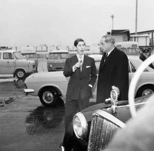 Prince Charles, Prince of Wales at London Heathrow Airport, 10th March 1970 Prince Charles, Prince of Wales at London Heathrow Airport, 10th March 1970