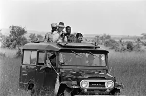 Prince Charles, Prince of Wales and Princess Anne visit the Masai Mara game reserve Prince Charles, Prince of Wales and Princess Anne visit the Masai Mara game reserve