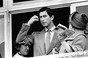 Prince Charles, Prince of Wales and Queen Elizabeth The Queen Mother attend Cheltenham Prince Charles, Prince of Wales and Queen Elizabeth The Queen Mother attend Cheltenham