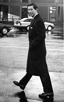 Prince Charles, The Prince of Wales during his visit to the North East 1 December 1989 Prince Charles, The Prince of Wales during his visit to the North East 1 December 1989
