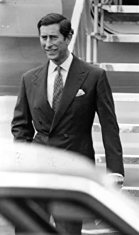 Prince Charles, The Prince of Wales during his visit to the North East 23 September 1985 Prince Charles, The Prince of Wales during his visit to the North East 23 September 1985