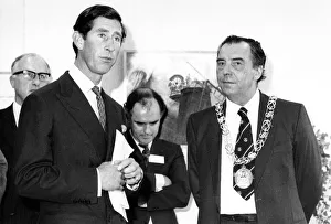 Prince Charles, The Prince of Wales during his visit to the North East 23 September 1985 Prince Charles, The Prince of Wales during his visit to the North East 23 September 1985