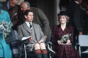 Prince Charles and Princess Diana at the annual the Braemar Highland Games near Balmoral Prince Charles and Princess Diana at the annual the Braemar Highland Games near Balmoral