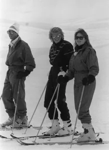Prince Charles, Princess Diana & Duchess of York on their skiing holiday in Klosters Prince Charles, Princess Diana & Duchess of York on their skiing holiday in Klosters