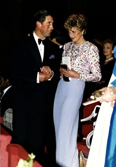 prince Charles and Princess Diana at an event at Earls Court to mark the 40th anniversary prince Charles and Princess Diana at an event at Earls Court to mark the 40th anniversary