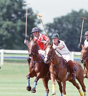 Prince Charles (Red shirt wearing number 3) was locked in a fierce battle with Princess Prince Charles (Red shirt wearing number 3) was locked in a fierce battle with Princess