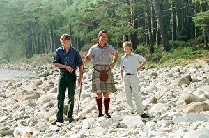 Prince Charles with sons Prince William and Prince Harry Prince Charles with sons Prince William and Prince Harry