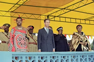 Prince Charles in Swaziland on an official visit to the country Prince Charles in Swaziland on an official visit to the country