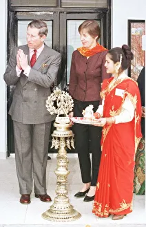 Prince Charles visits British Council in Kathmandu, Nepal February 1998 Prince Charles visits British Council in Kathmandu, Nepal February 1998