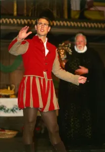 Prince Edward in a play August 1987 acting at Haddo House Edinburgh Prince Edward in a play August 1987 acting at Haddo House Edinburgh